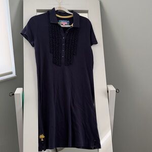 Lilly Pulitzer Navy Polo Dress